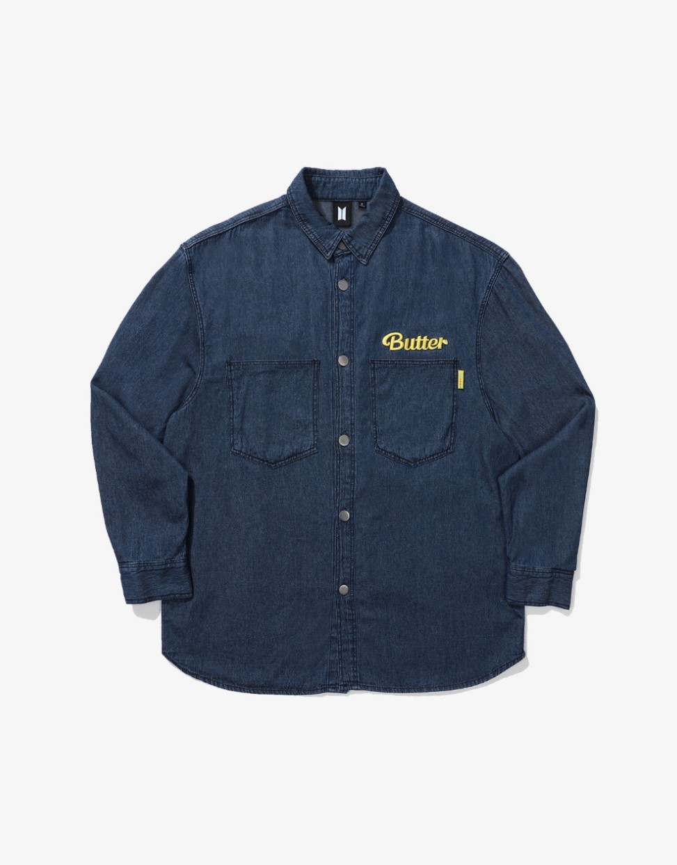 OFFICAL BTS SHIRT DENIM BUTTER
